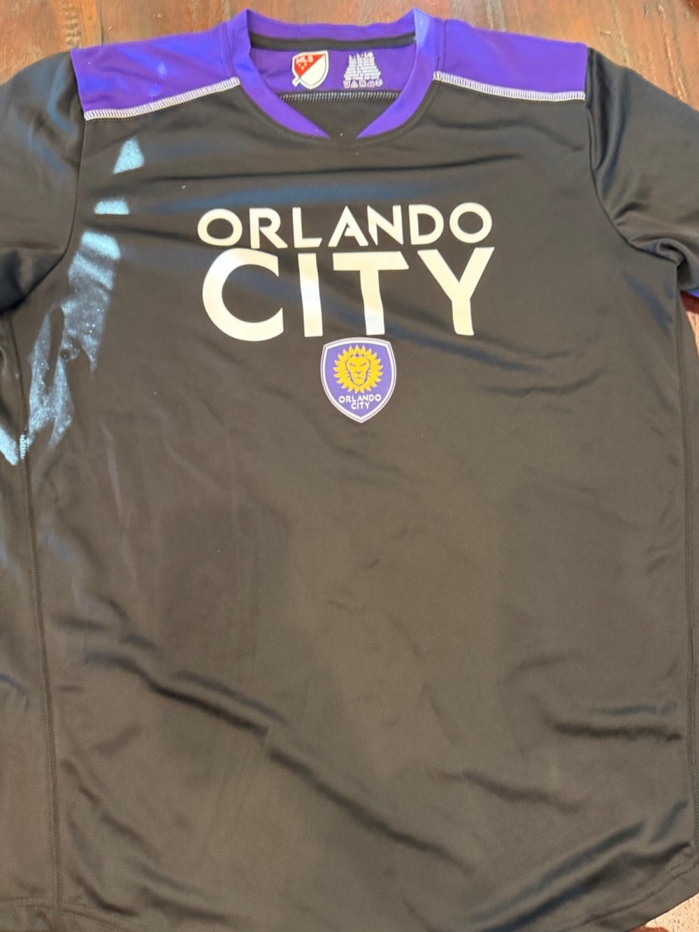 Orlando City Men's Black & Purple Jersey